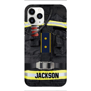 DH Personalized Denmark Firefighter Phone Case Printed DT074