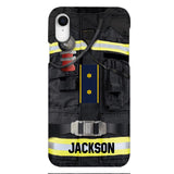 DH Personalized Denmark Firefighter Phone Case Printed DT074