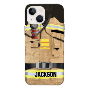 DH Personalized Netherland Firefighter Phone Case Printed DT074