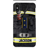 DH Personalized Denmark Firefighter Phone Case Printed DT074