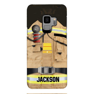 DH Personalized Netherland Firefighter Phone Case Printed DT074