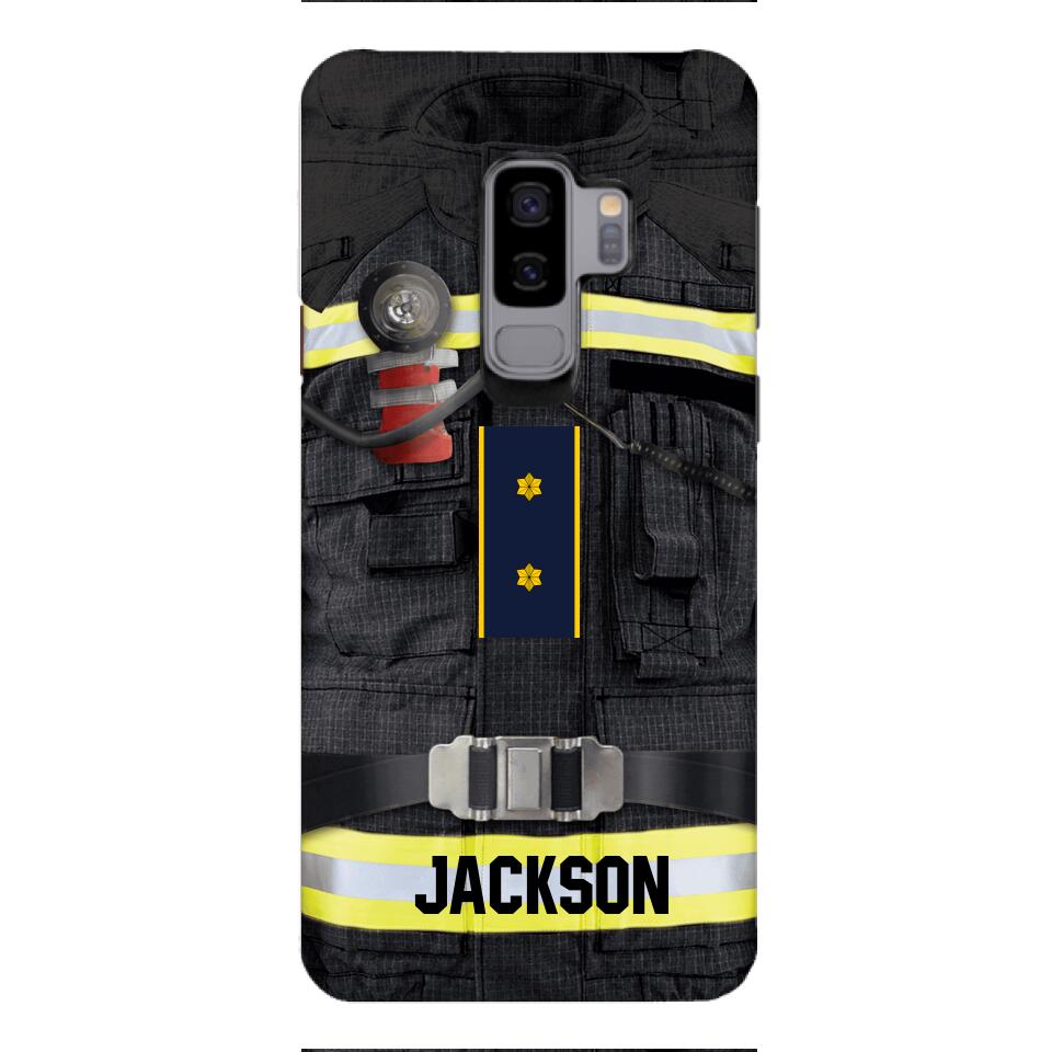 DH Personalized Denmark Firefighter Phone Case Printed DT074