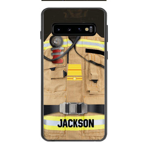 DH Personalized Netherland Firefighter Phone Case Printed DT074