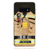 DH Personalized Netherland Firefighter Phone Case Printed DT074