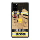 DH Personalized Netherland Firefighter Phone Case Printed DT074