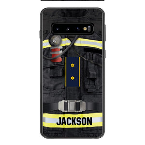 DH Personalized Denmark Firefighter Phone Case Printed DT074