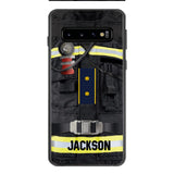 DH Personalized Denmark Firefighter Phone Case Printed DT074