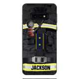 DH Personalized Denmark Firefighter Phone Case Printed DT074