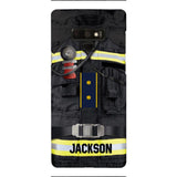 DH Personalized Denmark Firefighter Phone Case Printed DT074