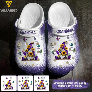 Personalized Grandma Kids Clog Slipper Shoes Printed 22APR-DT08