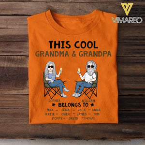 Personalized This Cool Grandma & Grandpa Beer Tshirt Printed 22APR-HC14