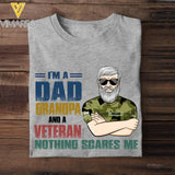 Personalized Swedish Veterans Dad Grandpa Tshirt Printed 22APR-LN15