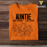 PERSONALIZED GRANDMA AUNTIE LIKE A MOM BUT COOLER TSHIRT QTVQ1904