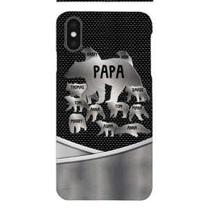 Personalized Papa Bear Phonecase Father's Day Gifts