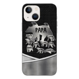 Personalized Papa Bear Phonecase Father's Day Gifts