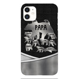 Personalized Papa Bear Phonecase Father's Day Gifts