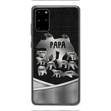 Personalized Papa Bear Phonecase Father's Day Gifts