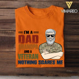 Personalized Dad Grandpa And A British Veterans Tshirt Printed 22APR-LN20