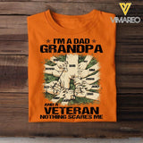 PERSONALIZED I'M A DAD GRANDPA AND A CANADIAN VETERAN WITH KID NAME TSHIRT QTVQ2304