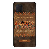 Personalized Cowgirl God Says You Are Phone Case Printed 22APR-DT27