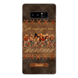 Personalized Cowgirl God Says You Are Phone Case Printed 22APR-DT27