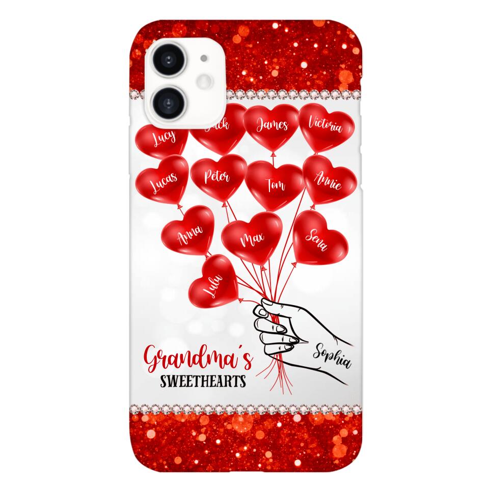 PERSONALIZED GRANDMA'S SWEETHEARTS PHONCASE QTDT2904