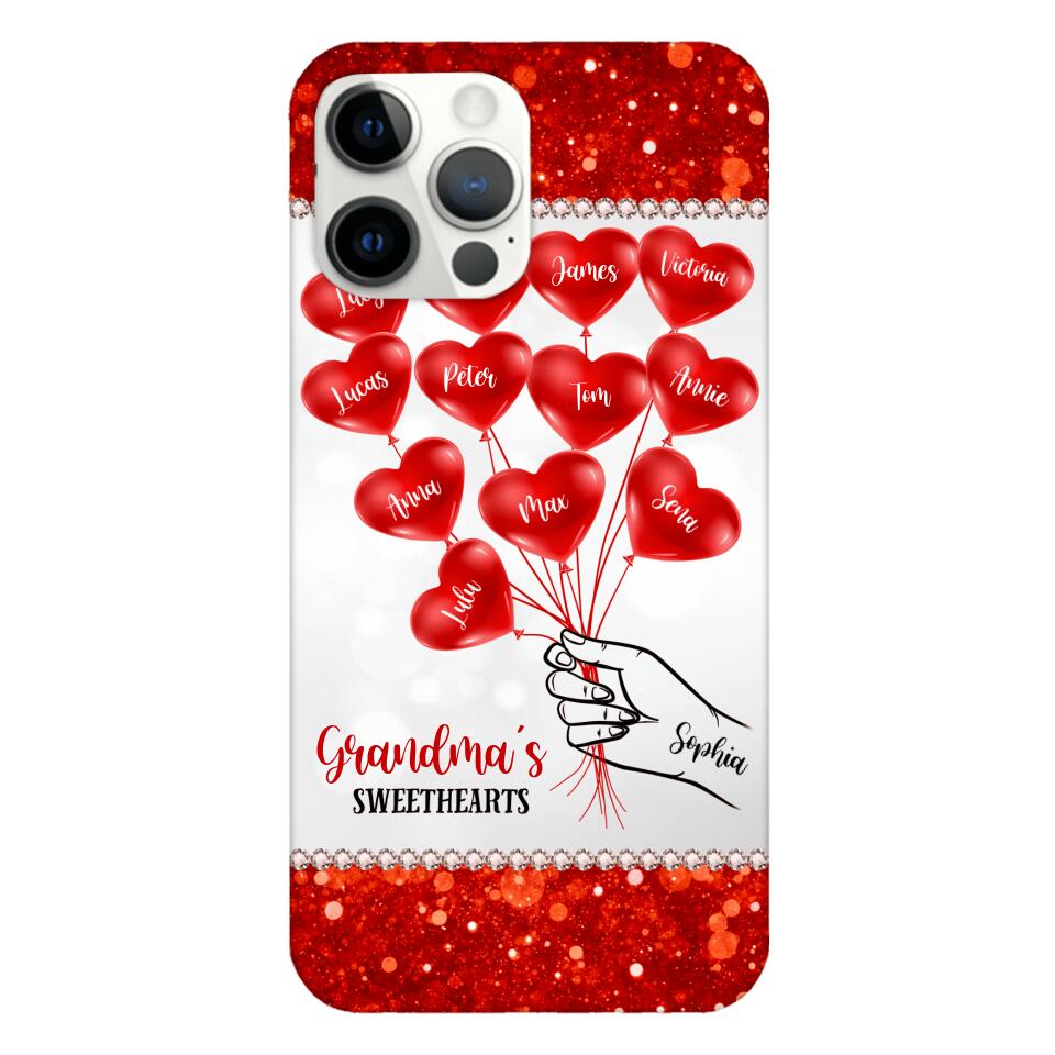 PERSONALIZED GRANDMA'S SWEETHEARTS PHONCASE QTDT2904