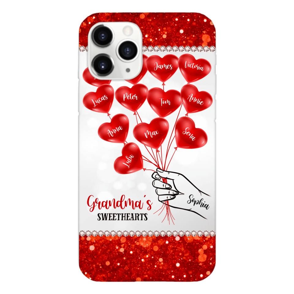 PERSONALIZED GRANDMA'S SWEETHEARTS PHONCASE QTDT2904