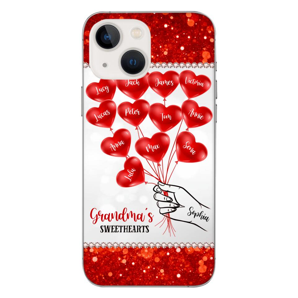 PERSONALIZED GRANDMA'S SWEETHEARTS PHONCASE QTDT2904