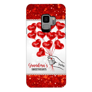 PERSONALIZED GRANDMA'S SWEETHEARTS PHONCASE QTDT2904