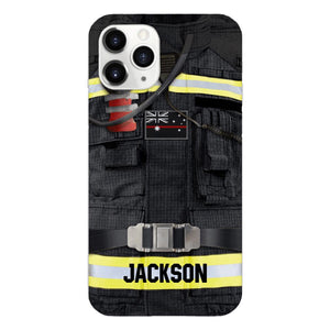 DH Personalized Australian Firefighter Phone Case Printed DT045