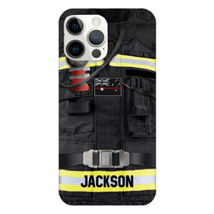 DH Personalized Australian Firefighter Phone Case Printed DT045