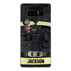 DH Personalized Australian Firefighter Phone Case Printed DT045