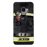 DH Personalized Australian Firefighter Phone Case Printed DT045