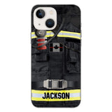 DH Personalized Canadian Firefighter Phone Case Printed DT045