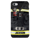 DH Personalized Canadian Firefighter Phone Case Printed DT045