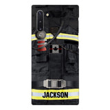 DH Personalized Canadian Firefighter Phone Case Printed DT045