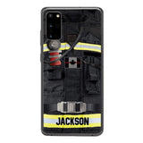 DH Personalized Canadian Firefighter Phone Case Printed DT045