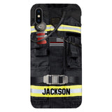 DH Personalized U.S Firefighter Phone Case Printed DT045