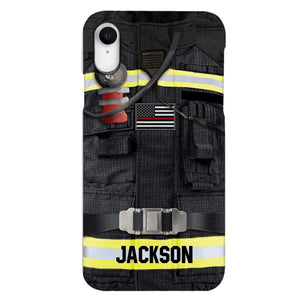 DH Personalized U.S Firefighter Phone Case Printed DT045