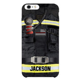 DH Personalized U.S Firefighter Phone Case Printed DT045