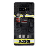 DH Personalized U.S Firefighter Phone Case Printed DT045