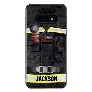 DH Personalized U.S Firefighter Phone Case Printed DT045