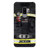 DH Personalized U.S Firefighter Phone Case Printed DT045