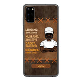 Personalized Legend. Husband. Daddy. Grandpa. Phone Case Printed 22MAY-HC05