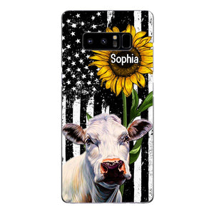 Personalized Cow Lover Phone Case Printed 22MAY-HQ07