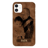 Personalized Grandpa Kid Phone Case Printed 22MAY-DT18