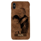 Personalized Grandpa Kid Phone Case Printed 22MAY-DT18