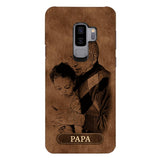 Personalized Grandpa Kid Phone Case Printed 22MAY-DT18