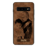 Personalized Grandpa Kid Phone Case Printed 22MAY-DT18